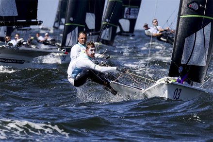 Łukasz Przybytek i Jacek Piasecki na olimpijskim kursie